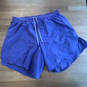 Lululemon Purple Running Shorts Built-In Liner Athletic Workout Women